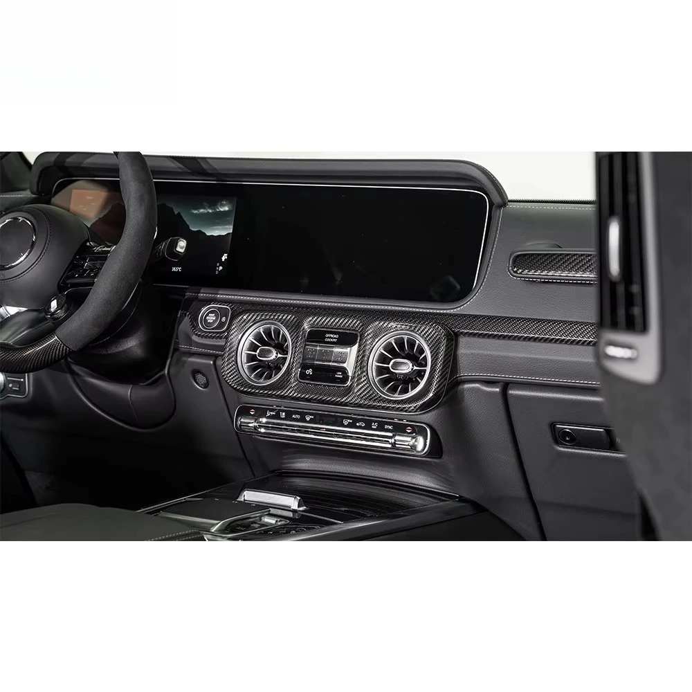 W464 to W465 Center Control Interior Central Control Frame Panel Trim G500 G63 G450D Interior Car Center Console System Parts